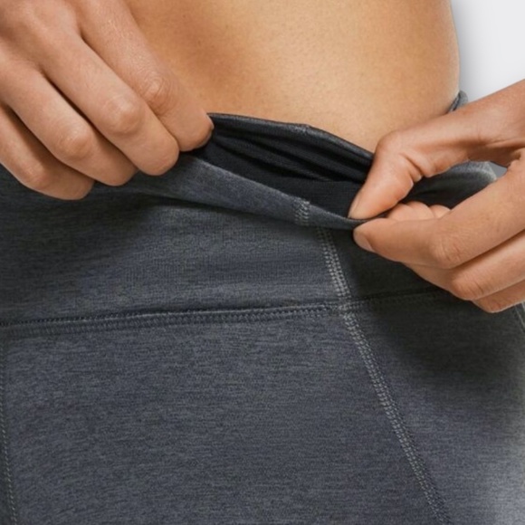 NIKE | Black Gray Running Tights | Dri-Fit Fast Warm Runway XS | Performance - Picture 9 of 14